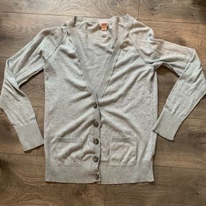 Mossimo gray cardigan
